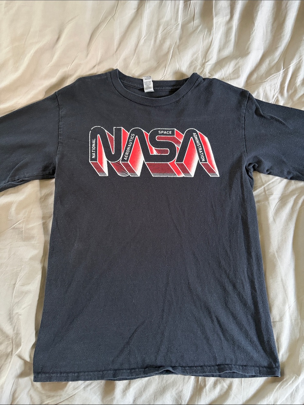 NASA - Black Long Sleeve Tee